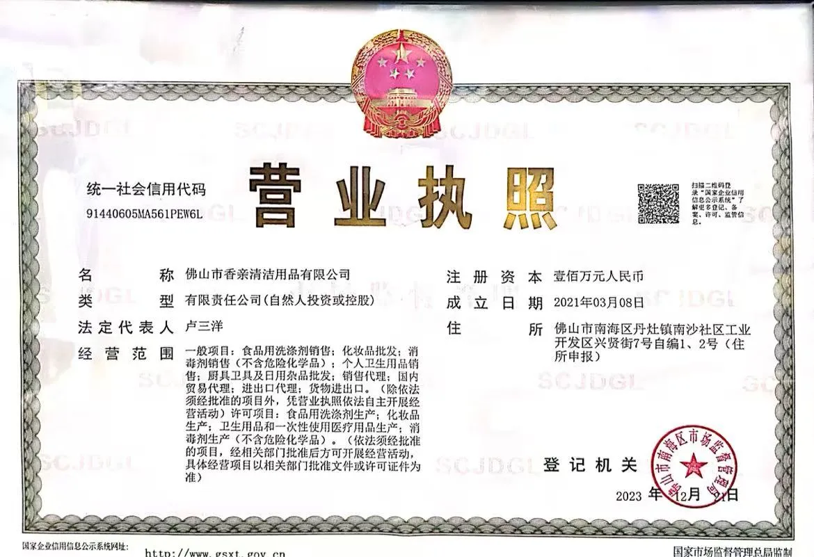 Business licence, duplicate