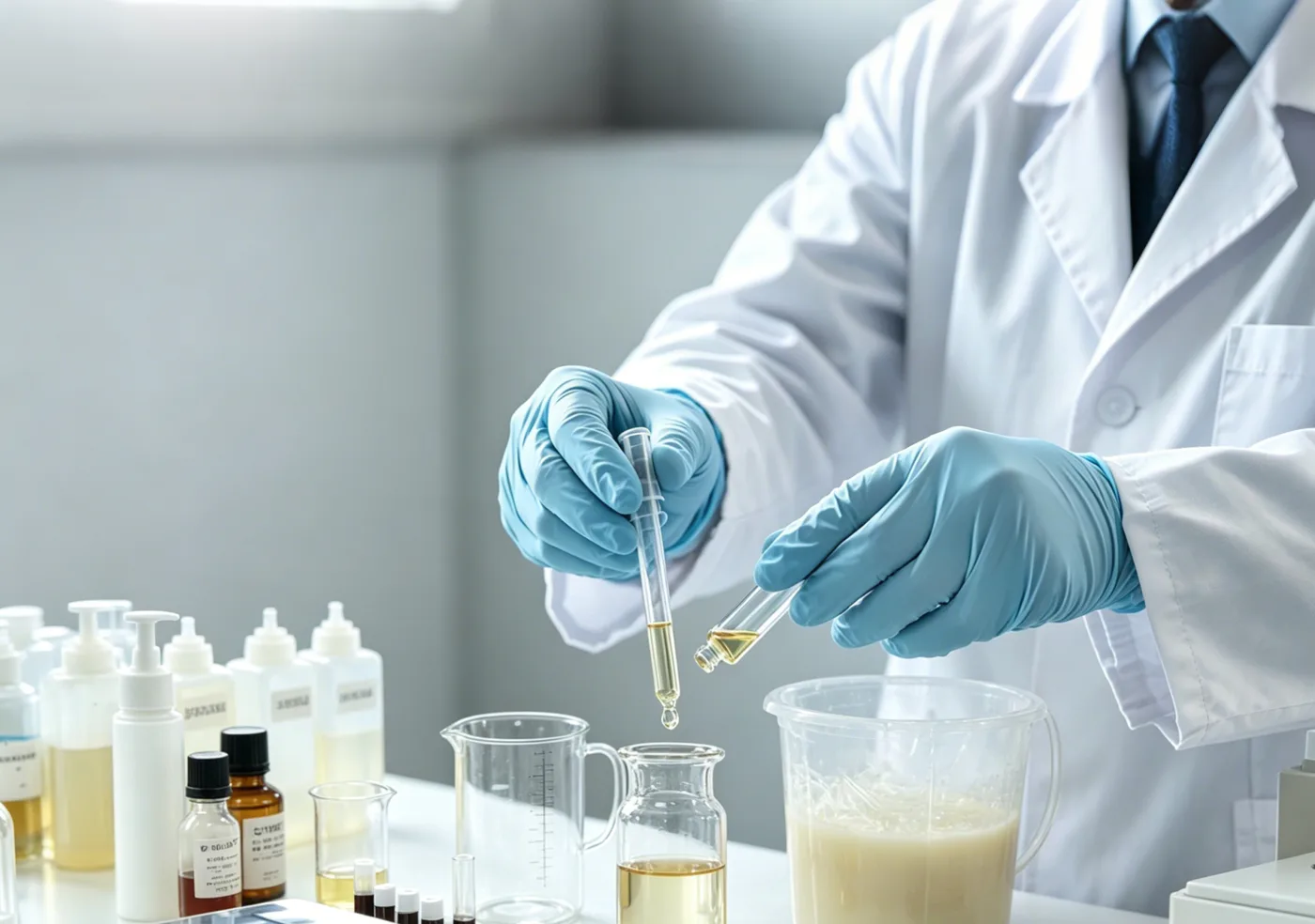 Concentrated liquid formulation and sample testing